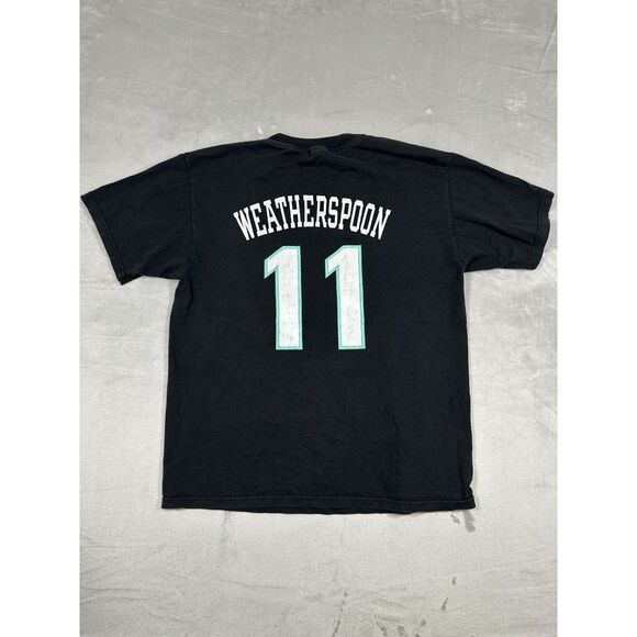 Champion Vintage TERESA WEATHERSPOON NYLiberty T-shirt #11 WNBA Size L - Picture 4 of 7